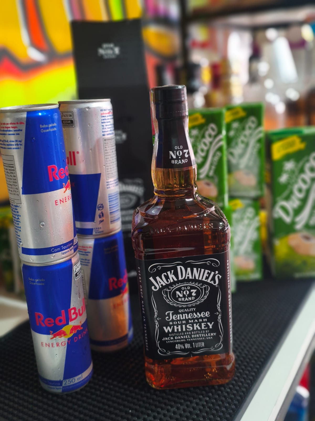 Jack Daniel's + Red Bull